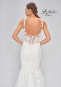 Picture of: Illusion Lace Back Wedding Gown with Trumpet Skirt in IIII, Style: B1034, Detail Picture 17