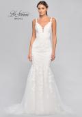 Picture of: Illusion Lace Back Wedding Gown with Trumpet Skirt in IIII, Style: B1034, Detail Picture 18