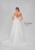 Picture of: A-Line Wedding Dress with Slit and Illusion Bodice in IIII, Style: B1011, Detail Picture 7