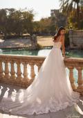 Picture of: Stunning Lace and Tulle Wedding Dress with Soft Ruched Bodice and Illusion Details in IIIII, Style: B1345, Main Picture