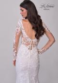 Picture of: Long Sleeve Wedding Dress with Beautiful Lace and Boning Detail in IIIII, Style: B1290, Detail Picture 10