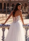 Picture of: Stunning Strapless Lace Corset Wedding Dress with Tulle Skirt in IIIII, Style: B1468, Detail Picture 3