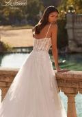 Picture of: Stunning Lace and Tulle Wedding Dress with Soft Ruched Bodice and Illusion Details in IIIII, Style: B1345, Detail Picture 4