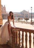 Picture of: Strapless Ruched Corset Tulle Ball Gown Wedding Dress in IIIIII, Style: B1437, Detail Picture 10, Landscape