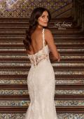 Picture of: Lace Mermaid Wedding Dress with Plunging Neckline in IIIINI, Style: B1473, Detail Picture 1