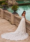 Picture of: A Line Wedding Gown with Slit in a Beautiful Lace in IIINI, Style: B1358, Main Picture