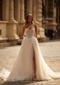 Picture of: Romatic Wedding Dress with Pearl Beaded Corset and Full Skirt in IIINI, Style: B1392, Main Picture
