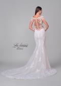 Picture of: Long Sleeve Lace Gown with Beautiful Train and Illusion Back in IIINI, Style: B1248, Detail Picture 9