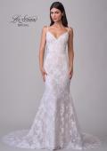 Picture of: Beautiful Lace Wedding Gown with Illusion Lace Back and Beaded Straps in IIINI, Style: B1314, Detail Picture 11