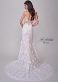 Picture of: Beautiful Lace Wedding Gown with Illusion Lace Back and Beaded Straps in IIINI, Style: B1314, Detail Picture 5
