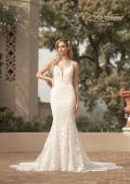 Picture of: Lace Gown with Gorgeous Clover Train and Open Back in IIINII, Style: B1241, Main Picture