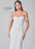 Picture of: Chic Off the Shoulder Lace Gown with Sweetheart Neckline and Illusion Back in IIINII, Style: B1267, Detail Picture 8