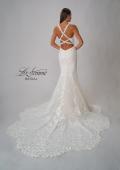 Picture of: Lace Gown with Gorgeous Clover Train and Open Back in IIINII, Style: B1241, Detail Picture 12