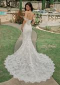 Picture of: Chic Off the Shoulder Lace Gown with Sweetheart Neckline and Illusion Back in IIINII, Style: B1267, Back Picture