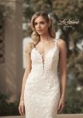 Picture of: Lace Gown with Gorgeous Clover Train and Open Back in IIINII, Style: B1241, Detail Picture 1