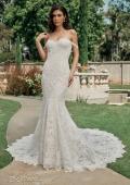 Picture of: Chic Off the Shoulder Lace Gown with Sweetheart Neckline and Illusion Back in IIINII, Style: B1267, Detail Picture 3