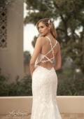 Picture of: Lace Gown with Gorgeous Clover Train and Open Back in IIINII, Style: B1241, Detail Picture 4