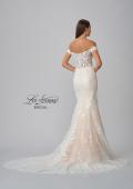 Picture of: Ornate Lace Wedding Dress with Off Shoulder Top in IINB, Style: B1014, Detail Picture 13