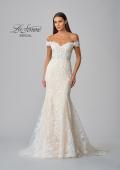 Picture of: Ornate Lace Wedding Dress with Off Shoulder Top in IINB, Style: B1014, Detail Picture 16