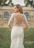 Picture of: Long Sleeve Embellished Lace Trumpet Dress in IINB, Style: B1018, Detail Picture 2