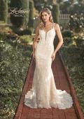 Picture of: Plunge Neck Bridal Dress with Stunning Lace Details in IINI, Style: B1053, Main Picture
