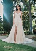Picture of: A-Line Lace and Tulle Wedding Dress with Slit and Pockets in IINI, Style: B1123, Main Picture