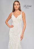 Picture of: Trumpet Lace V-Neck Wedding Gown in IINI, Style: B1003, Detail Picture 8