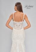 Picture of: Trumpet Lace V-Neck Wedding Gown in IINI, Style: B1003, Detail Picture 9