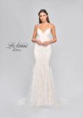 Picture of: Lace Trumpet Wedding Dress with Open Back in IINI, Style: B1010, Detail Picture 9