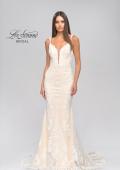 Picture of: Plunge Neck Bridal Dress with Stunning Lace Details in IINI, Style: B1053, Detail Picture 9