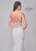 Picture of: V-Neck Lace Wedding Dress with Elegant Lace Trim Train in IINI, Style: B1286, Detail Picture 9