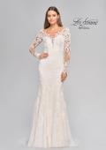 Picture of: Long Sleeve Embellished Lace Trumpet Dress in IINI, Style: B1018, Detail Picture 10