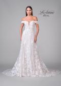 Picture of: Stunning Off the Shoulder Wedding Dress with Slit and Illusion Back in IINI, Style: B1223, Detail Picture 10