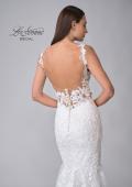 Picture of: Illusion Lace Back Wedding Gown with Trumpet Skirt in IINI, Style: B1034, Detail Picture 11