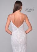 Picture of: Lace Plunge Neck Bridal Dress with Gorgeous Full Train in IINI, Style: B1216, Detail Picture 11
