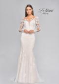 Picture of: Long Sleeve Embellished Lace Trumpet Dress in IINI, Style: B1018, Detail Picture 12