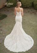 Picture of: Trumpet Lace V-Neck Wedding Gown in IINI, Style: B1003, Detail Picture 1