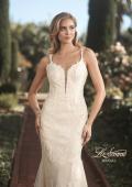 Picture of: Plunge Neck Bridal Dress with Stunning Lace Details in IINI, Style: B1053, Detail Picture 1