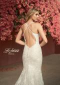 Picture of: Lace Trumpet Wedding Dress with Open Back in IINI, Style: B1010, Detail Picture 2