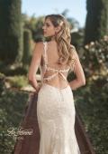 Picture of: Plunge Neck Bridal Dress with Stunning Lace Details in IINI, Style: B1053, Detail Picture 2