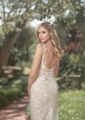 Picture of: Fitted Wedding Dress with V Neck and Beading in IINI, Style: B1071, Detail Picture 2