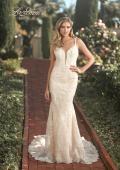 Picture of: Plunge Neck Bridal Dress with Stunning Lace Details in IINI, Style: B1053, Detail Picture 3