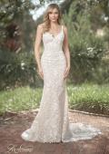 Picture of: Fitted Wedding Dress with V Neck and Beading in IINI, Style: B1071, Detail Picture 3