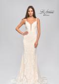 Picture of: Plunge Neck Bridal Dress with Stunning Lace Details in IINI, Style: B1053, Detail Picture 4