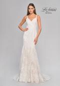 Picture of: Trumpet Lace V-Neck Wedding Gown in IINI, Style: B1003, Detail Picture 5