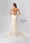 Picture of: Plunge Neck Bridal Dress with Stunning Lace Details in IINI, Style: B1053, Detail Picture 5