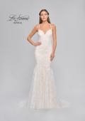 Picture of: Lace Trumpet Wedding Dress with Open Back in IINI, Style: B1010, Detail Picture 6