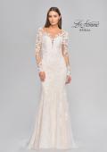 Picture of: Long Sleeve Embellished Lace Trumpet Dress in IINI, Style: B1018, Detail Picture 6