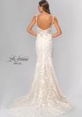 Picture of: Fitted Wedding Dress with V Neck and Beading in IINI, Style: B1071, Detail Picture 6