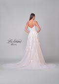 Picture of: A-Line Lace and Tulle Wedding Dress with Slit and Pockets in IINI, Style: B1123, Detail Picture 6